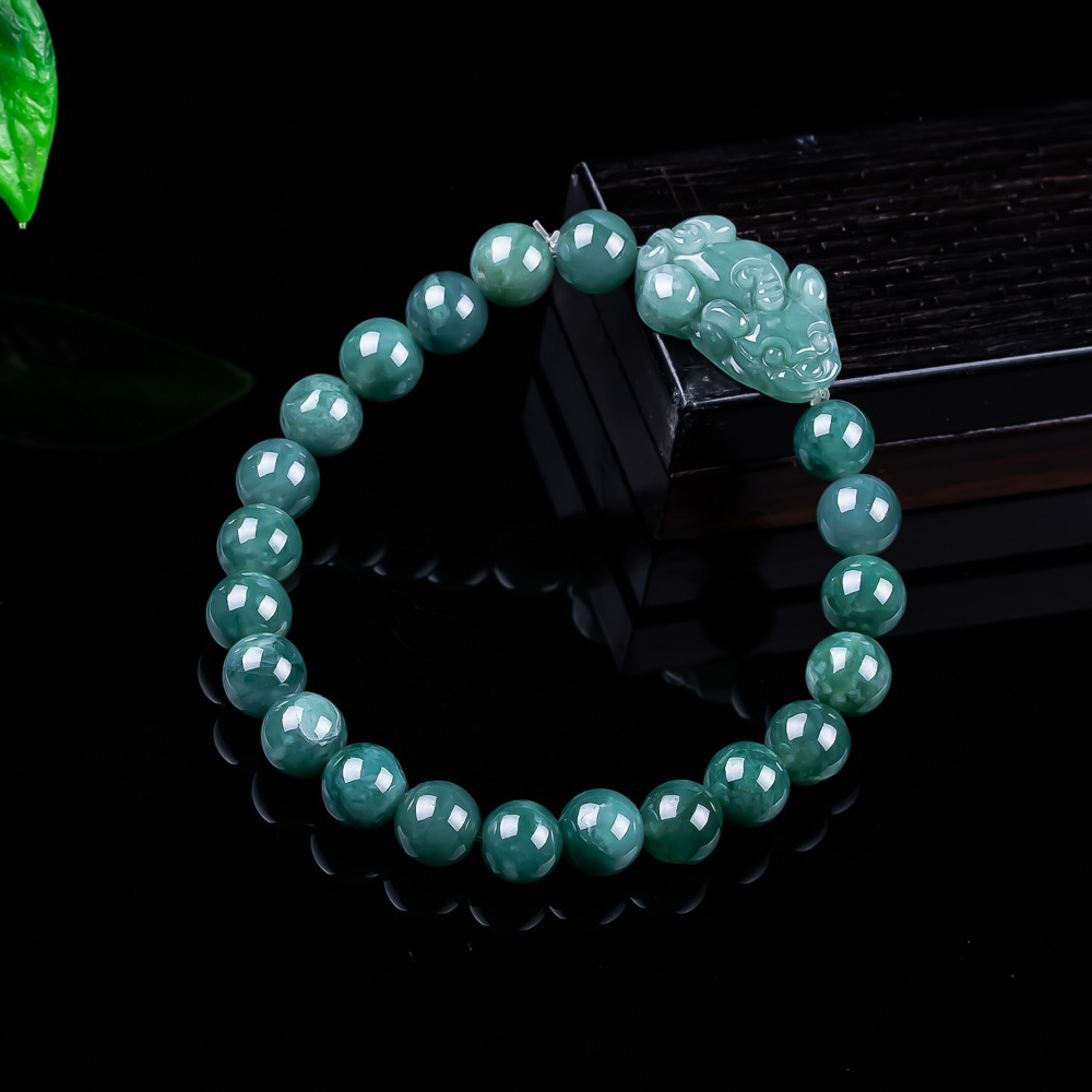 Jewelry & Watches Sp Z Oo Ul Frezerów 3 - หยกพม่าธรรมชาติ กำไลข้อมือปี่เซียะ ของขวัญเครื่องรางโบราณสำหรับผู้หญิง เครื่องประดับกำไลหยกแท้