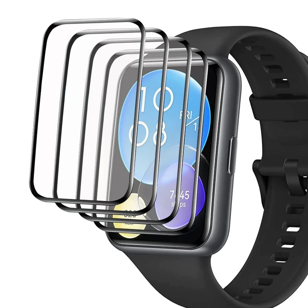 Jewelry Smart Watches - กระจกนิ่มสำหรับนาฬิกา Huawei Fit 2/Fit Smartwatch 9D