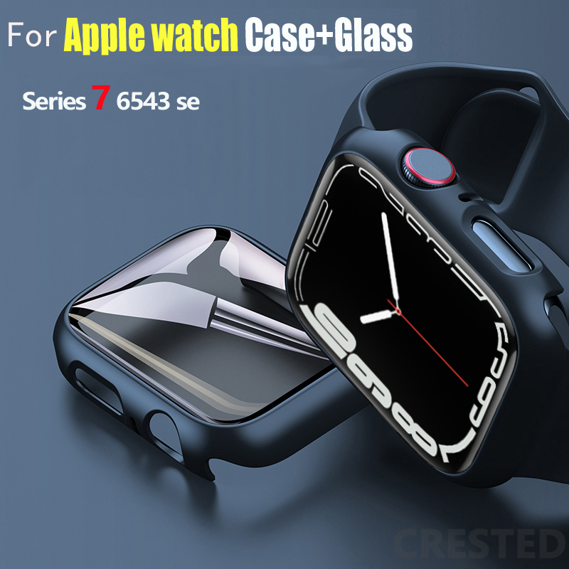 Jewelry Smart Watches - แก้ว + ฝาครอบสําหรับ Apple Watch case