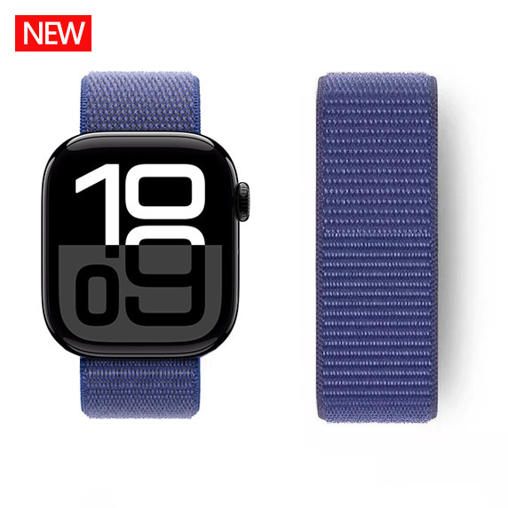 Jewelry Smart Watches - ไนลอนสําหรับ Apple Watch สายรัด 45 มม.44