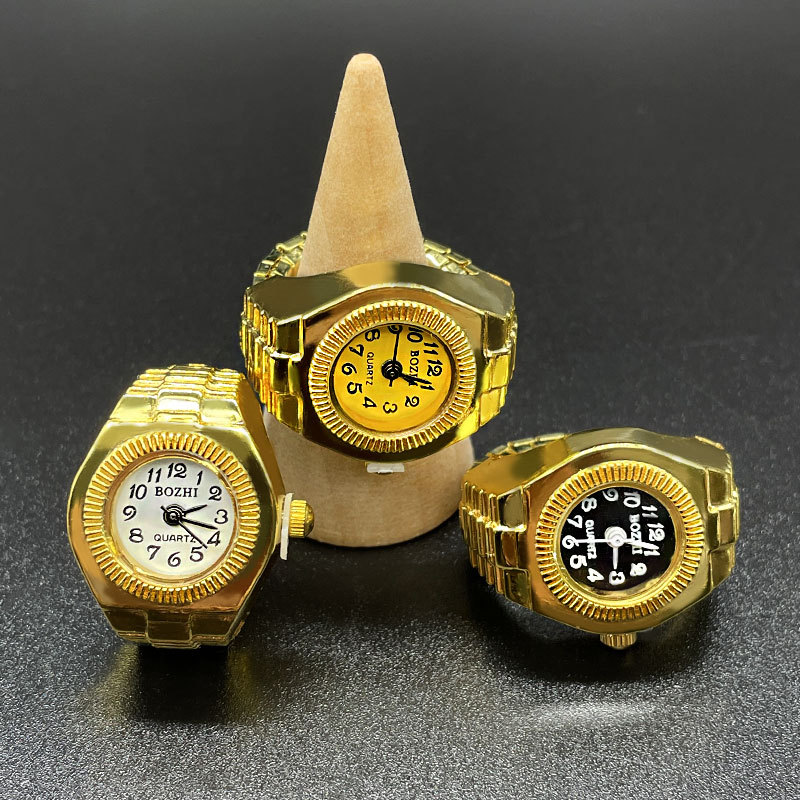 Jewelry Watches Men - Kiss เครื่องประดับ Punk Gold สีคู่ Mini
