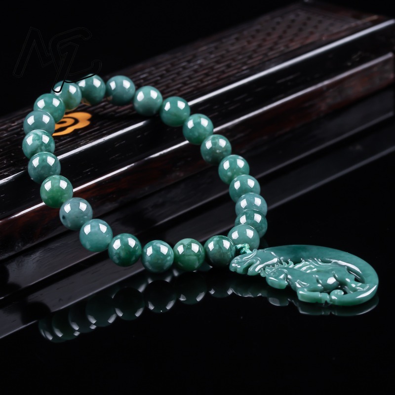 สร้อยข้อมือถักมือจากหยกธรรมชาต - Jewelry & Watches Sp Z Oo Ul Frezerów 3 บทวิจารณ์และราคา