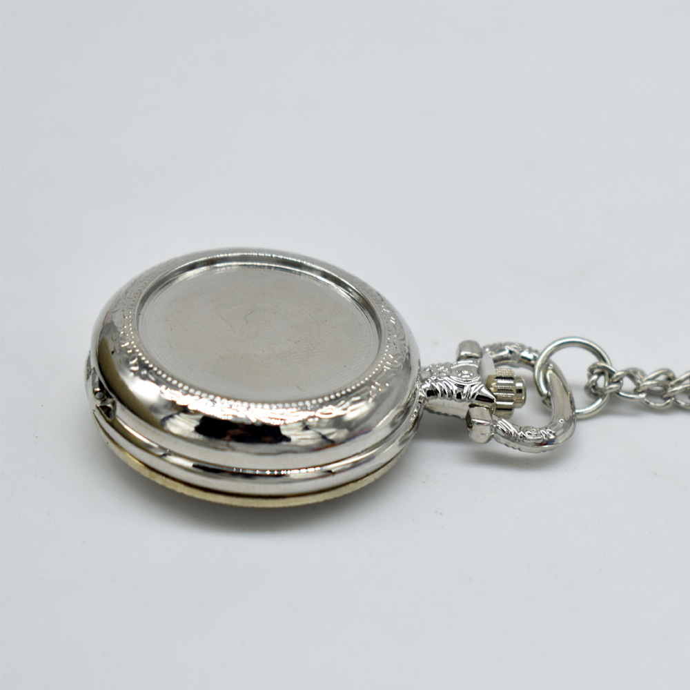 สร้อยคอจี้นาฬิกาพกโลหะวินเทจแบ - Jewelry Watches Men บทวิจารณ์และราคา