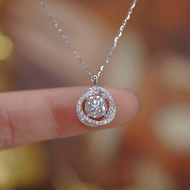 เครื่องประดับเงินแท้ 925 สร้อย - Crystal Choker Necklace บทวิจารณ์และราคา