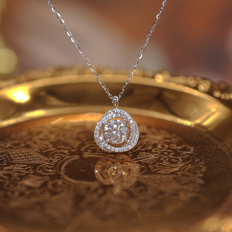 เครื่องประดับเงินแท้ 925 สร้อย - Crystal Choker Necklace บทวิจารณ์และราคา