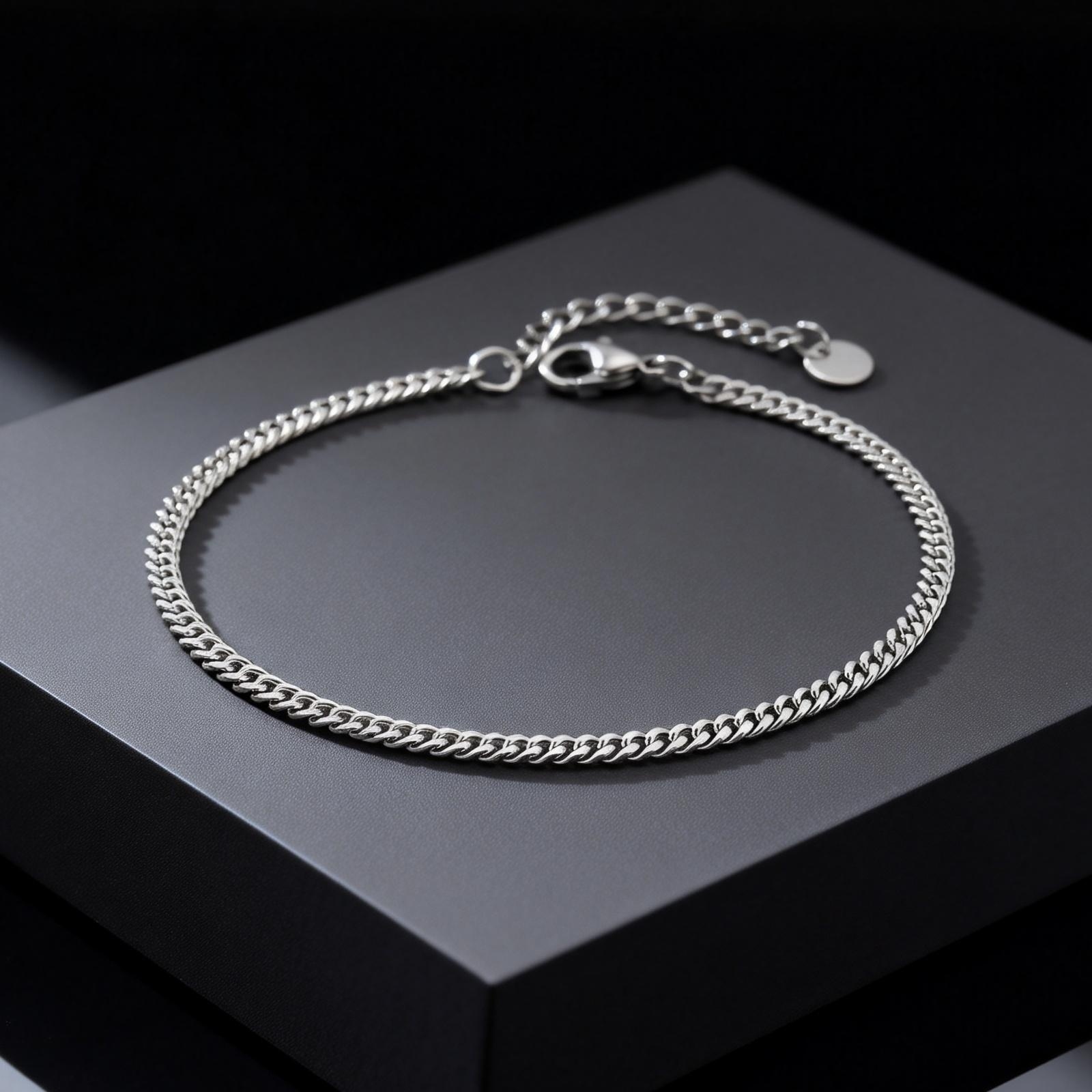 สร้อยข้อเท้าสแตนเลสแบบมินิมอลส - Jc Jewelry & Watches บทวิจารณ์และราคา