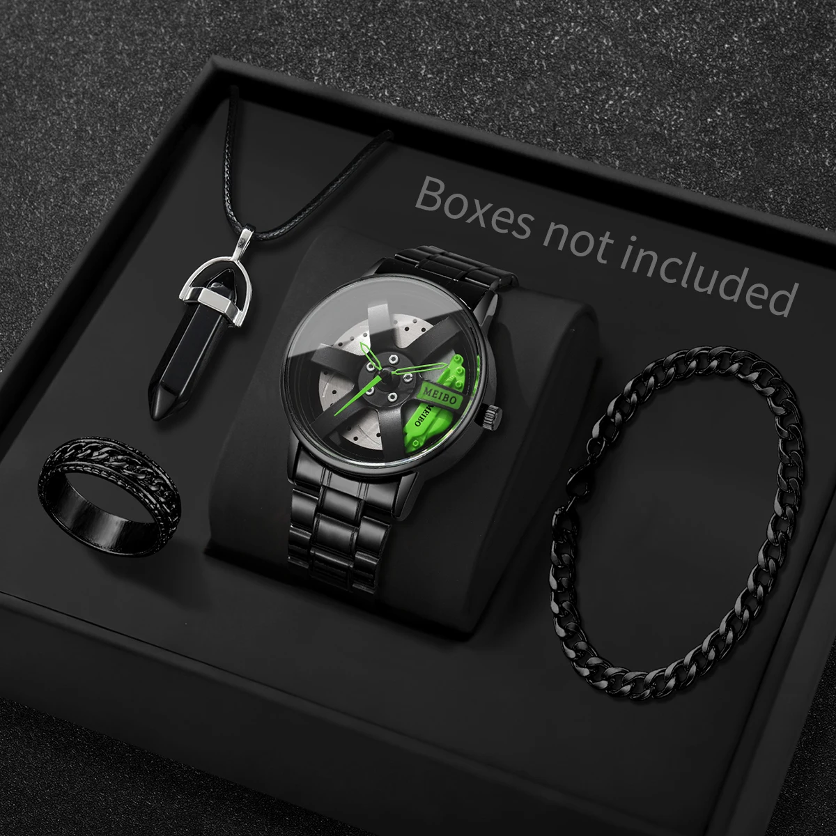 นาฬิกาข้อมือแฟชั่นผู้ชายลายล้อ - Jewelry Watch Making บทวิจารณ์และราคา