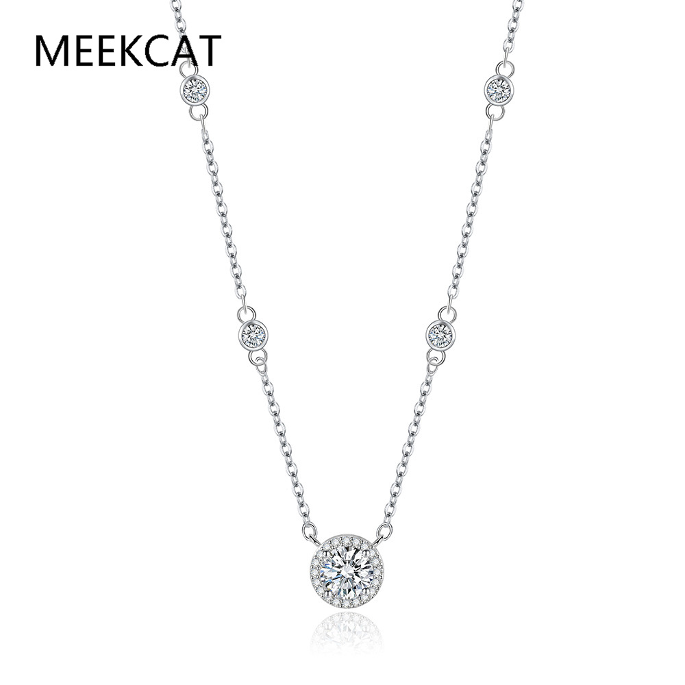 สร้อยคอโมอิสซาไนต์ 1/2/3 กะรัต - Crystal Choker Necklace บทวิจารณ์และราคา