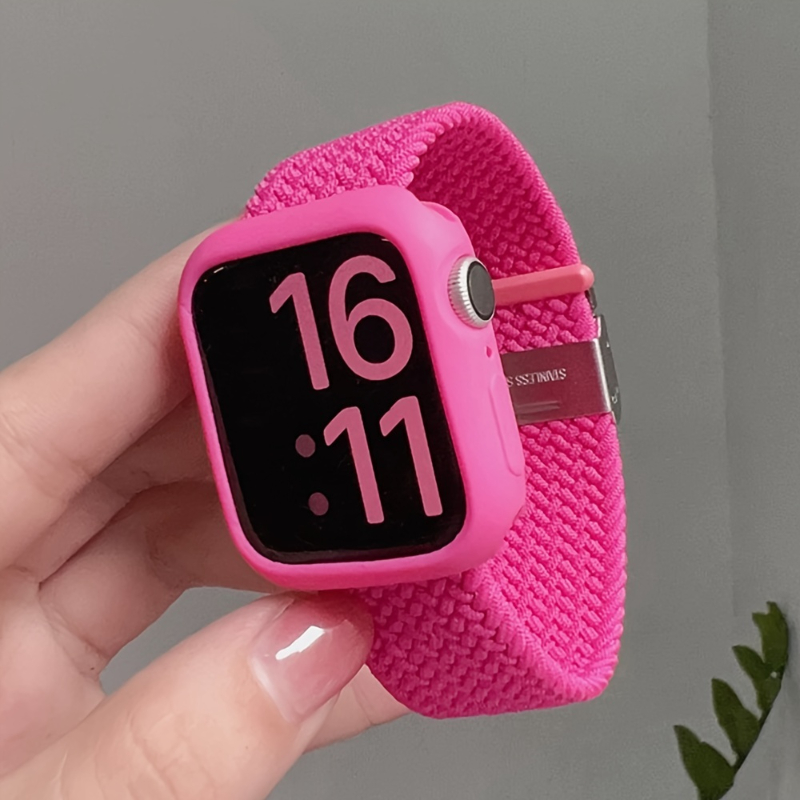 เคสซิลิโคนสำหรับแอปเปิ้ลวอทช์  - Jewelry Smart Watches บทวิจารณ์และราคา