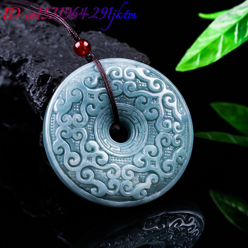 หยกพม่าธรรมชาติจี้ดอกไม้สร้อยค - Jewelry & Watches Sp Z Oo Ul Frezerów 3 บทวิจารณ์และราคา