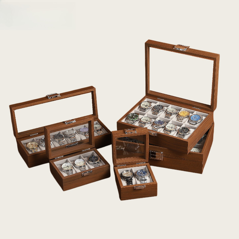 กล่องใส่นาฬิกาลายไม้ 2/3/6/10  - Watch Display Box บทวิจารณ์และราคา