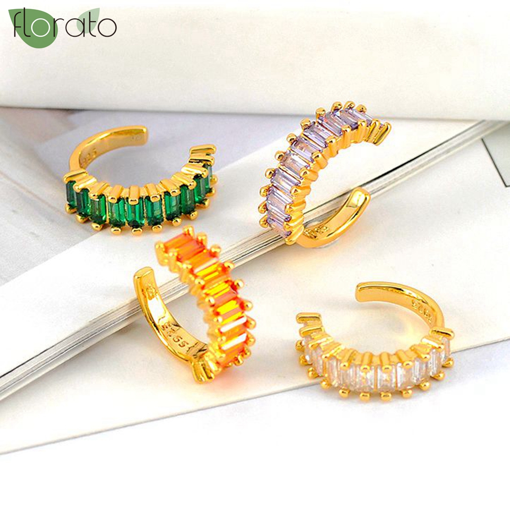 ต่างหูหนีบแบบไม่ต้องเจาะหู ชุบ - Ear Cuff No Piercing บทวิจารณ์และราคา