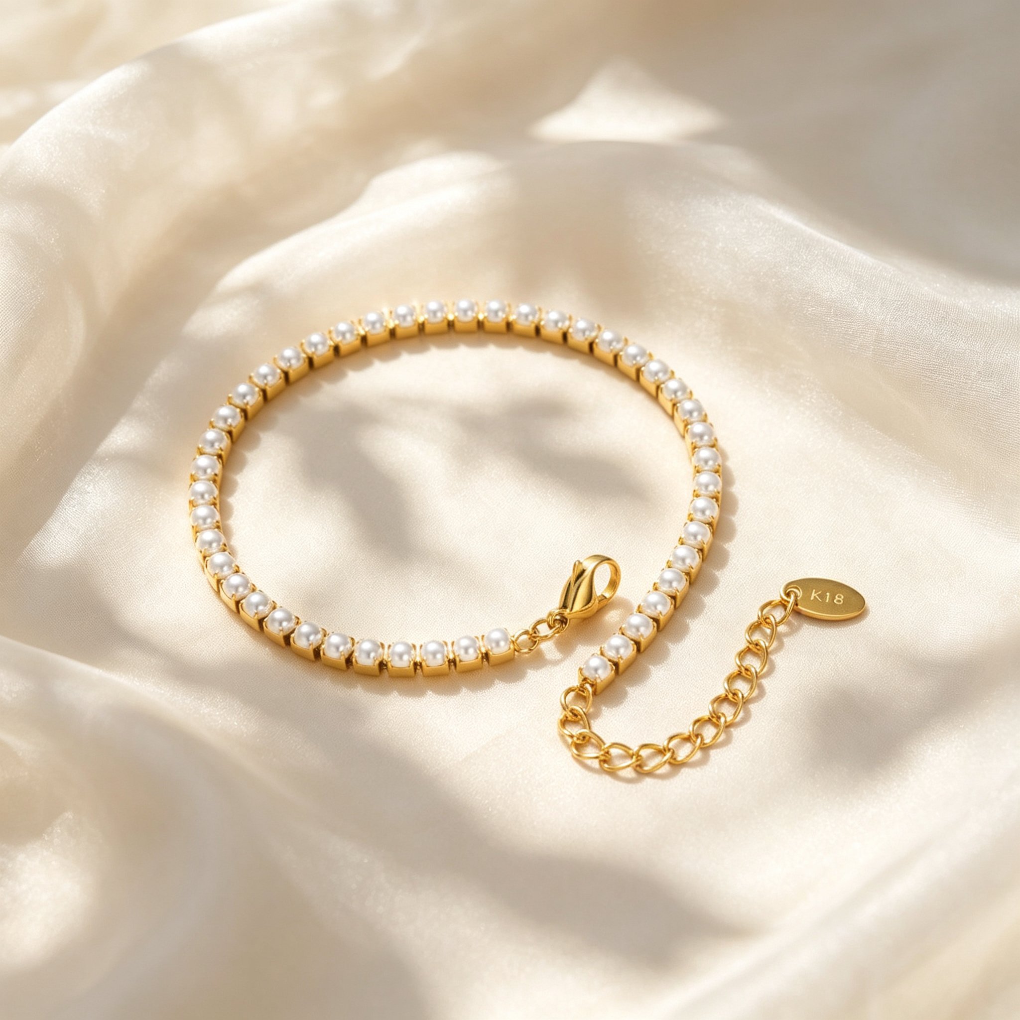 สร้อยข้อเท้าไข่มุกเทียมสุดหรูส - Jc Jewelry & Watches บทวิจารณ์และราคา