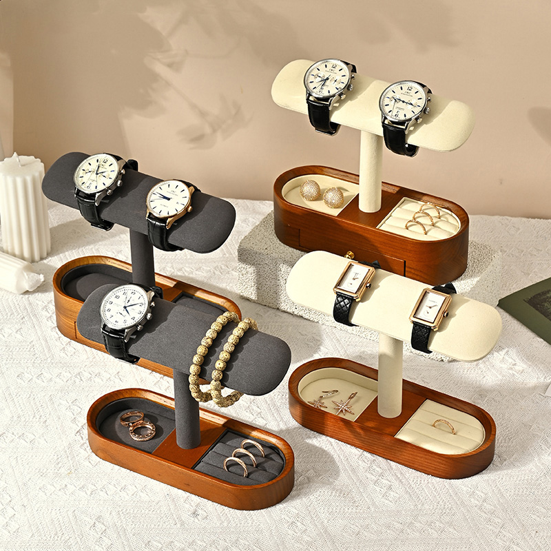 Oirlv ไม้เนื้อแข็งนาฬิกาออแกไน - Watch Display Box บทวิจารณ์และราคา