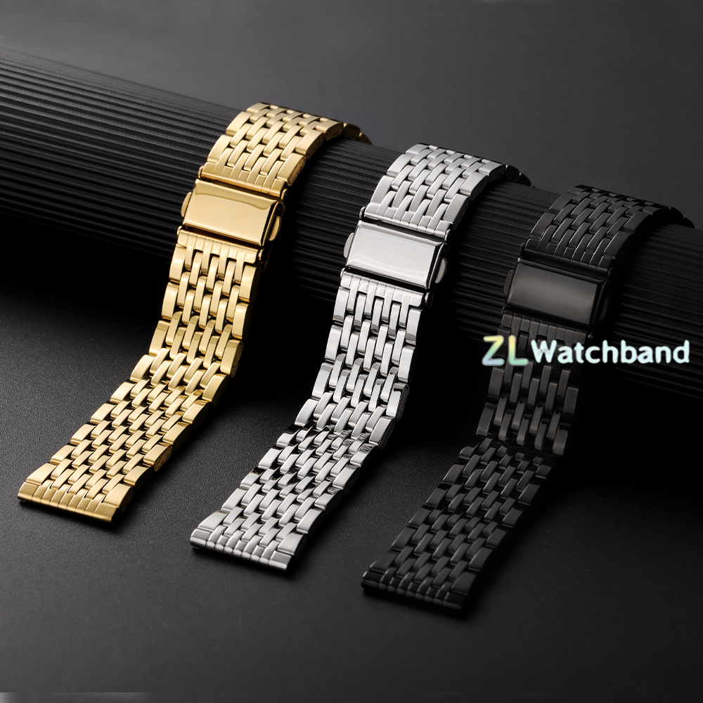 18 มม. 20 มม. 22 มม. สายนาฬิกา - Jewelry Watches Men บทวิจารณ์และราคา