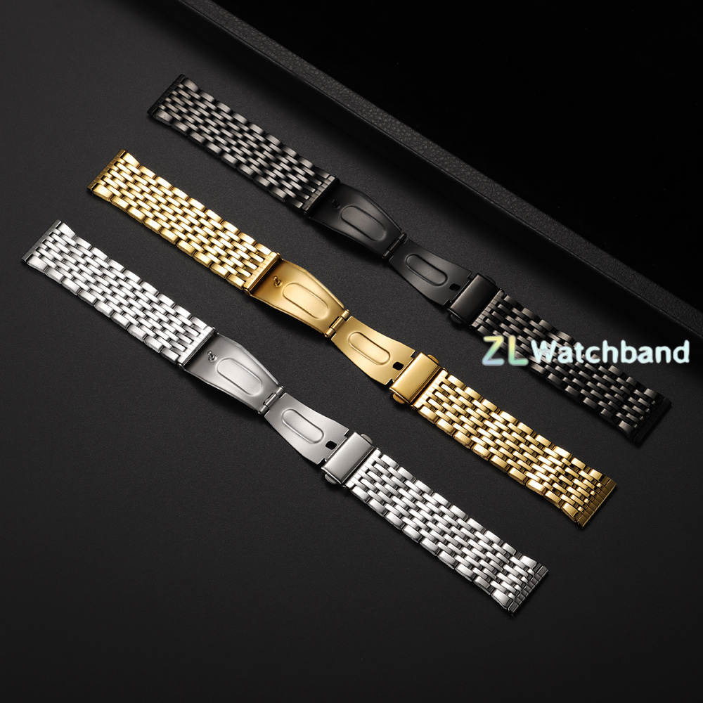 18 มม. 20 มม. 22 มม. สายนาฬิกา - Jewelry Watches Men บทวิจารณ์และราคา