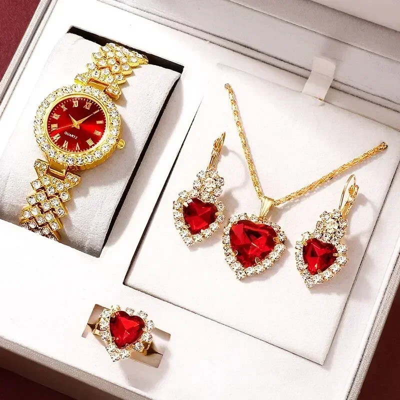 นาฬิกาหรูหราทองผู้หญิงแหวนสร้อ - Jewelry Watch Making บทวิจารณ์และราคา