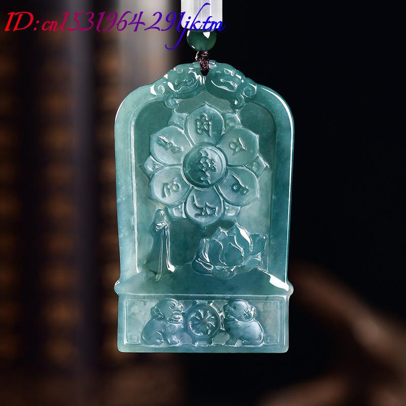 หยกพม่าธรรมชาติ จี้กวนอิม สร้อ - Jewelry & Watches Sp Z Oo Ul Frezerów 3 บทวิจารณ์และราคา