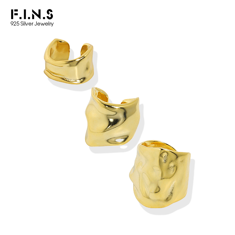 F.I.N.S 1PC Minimalist ไม่สม่ํ - Ear Cuff No Piercing บทวิจารณ์และราคา