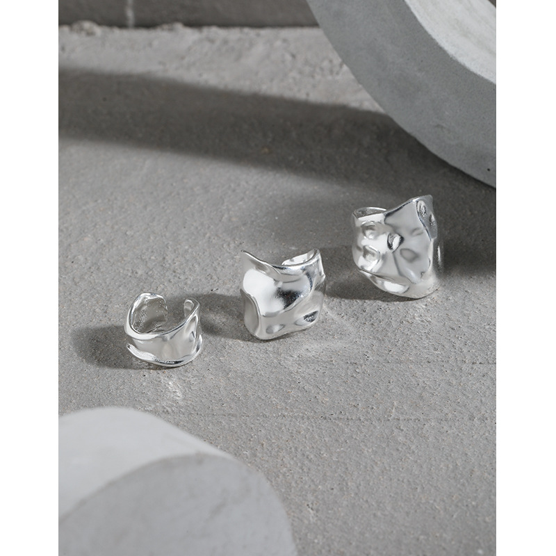 F.I.N.S 1PC Minimalist ไม่สม่ํ - Ear Cuff No Piercing บทวิจารณ์และราคา