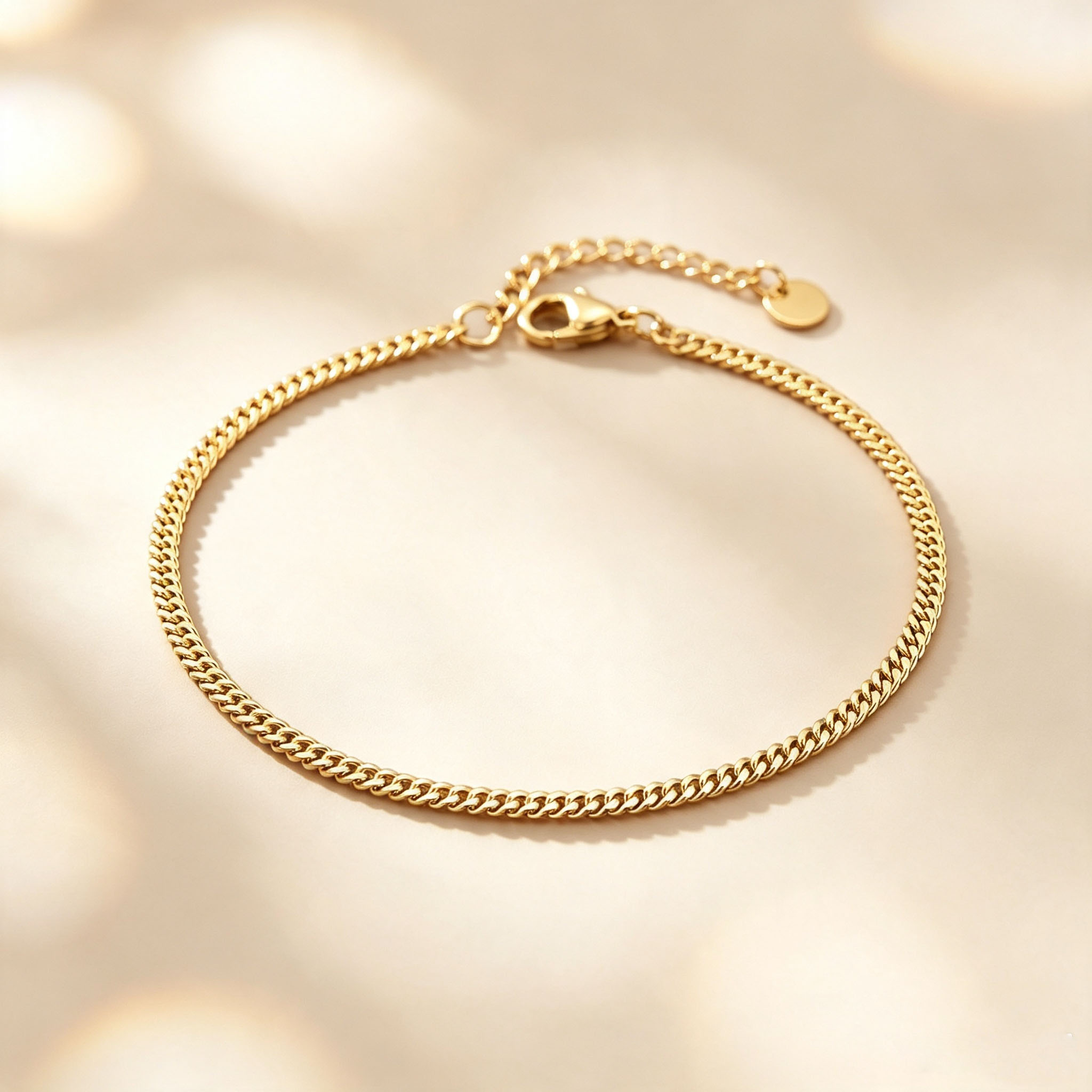 สร้อยข้อเท้าคิวบาแบบบางสำหรับผ - Jc Jewelry & Watches บทวิจารณ์และราคา