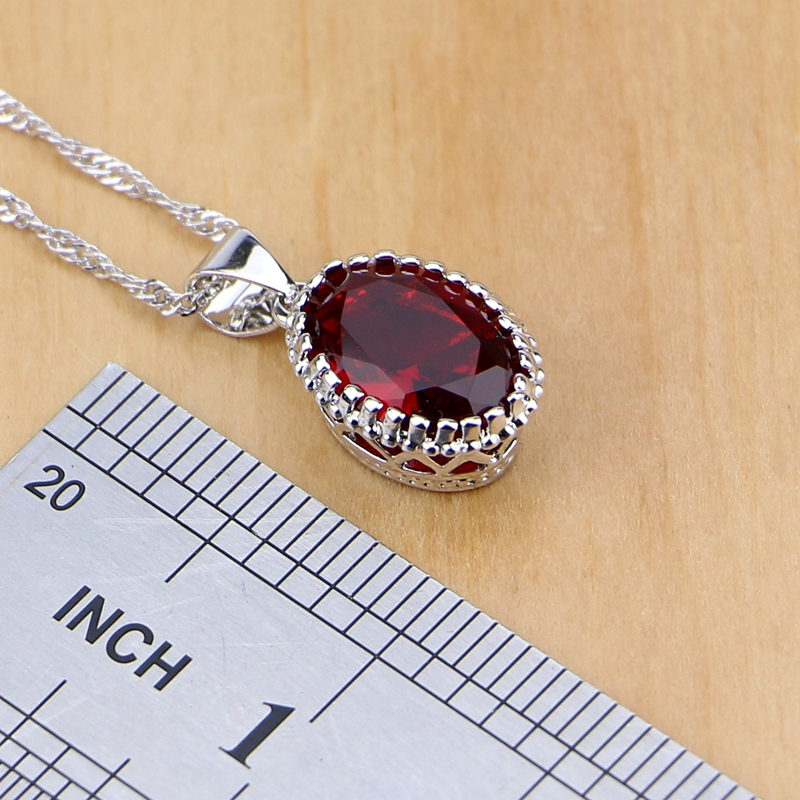 ธรรมชาติ925เงินเครื่องประดับสี - Birthstone Ring Set บทวิจารณ์และราคา