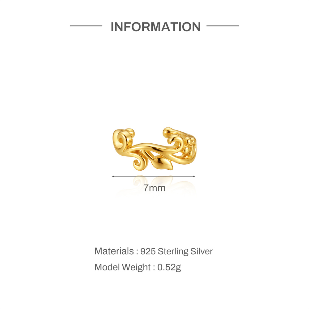ต่างหูหนีบแบบไม่ต้องเจาะหู รุ่ - Ear Cuff No Piercing บทวิจารณ์และราคา