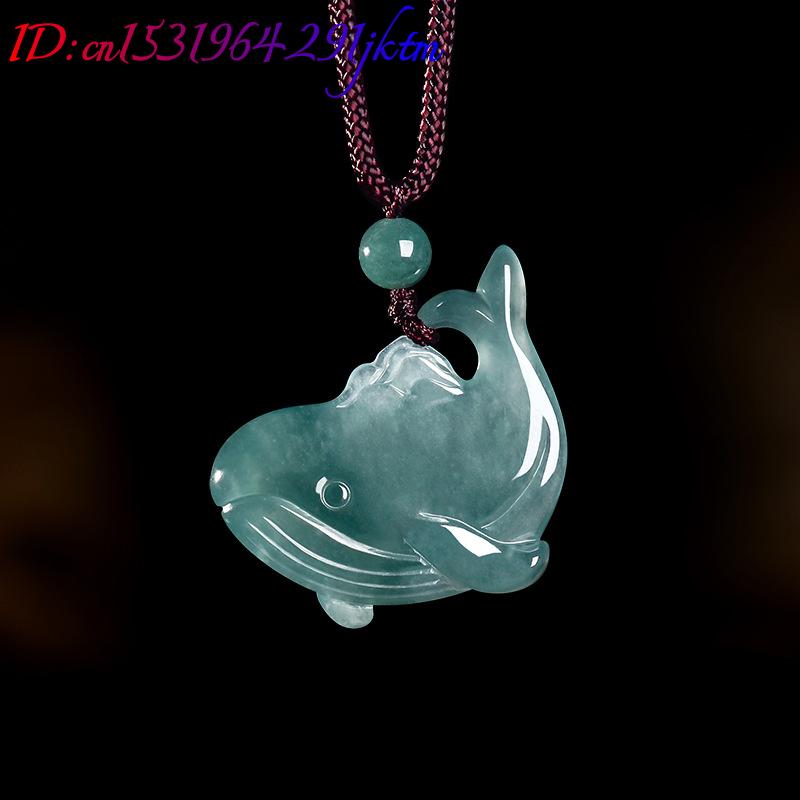 จี้สร้อยคอหยกพม่าแท้รูปปลาวาฬ  - Jewelry & Watches Sp Z Oo Ul Frezerów 3 บทวิจารณ์และราคา