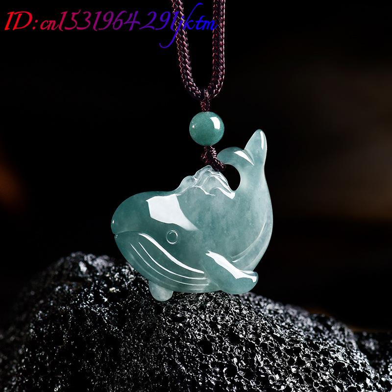 จี้สร้อยคอหยกพม่าแท้รูปปลาวาฬ  - Jewelry & Watches Sp Z Oo Ul Frezerów 3 บทวิจารณ์และราคา