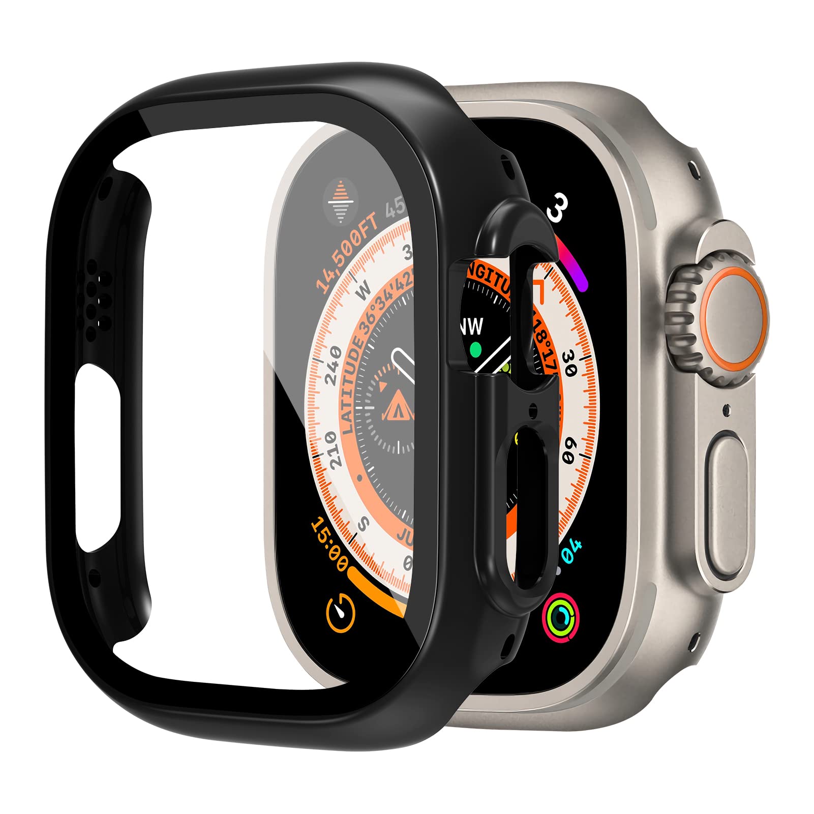 กระจก+เคสสำหรับแอปเปิ้ลวอทช์อั - Jewelry Smart Watches บทวิจารณ์และราคา