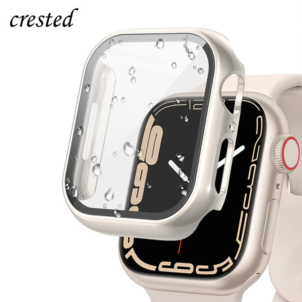 แก้ว + ฝาครอบสําหรับ Apple Wat - Jewelry Smart Watches บทวิจารณ์และราคา