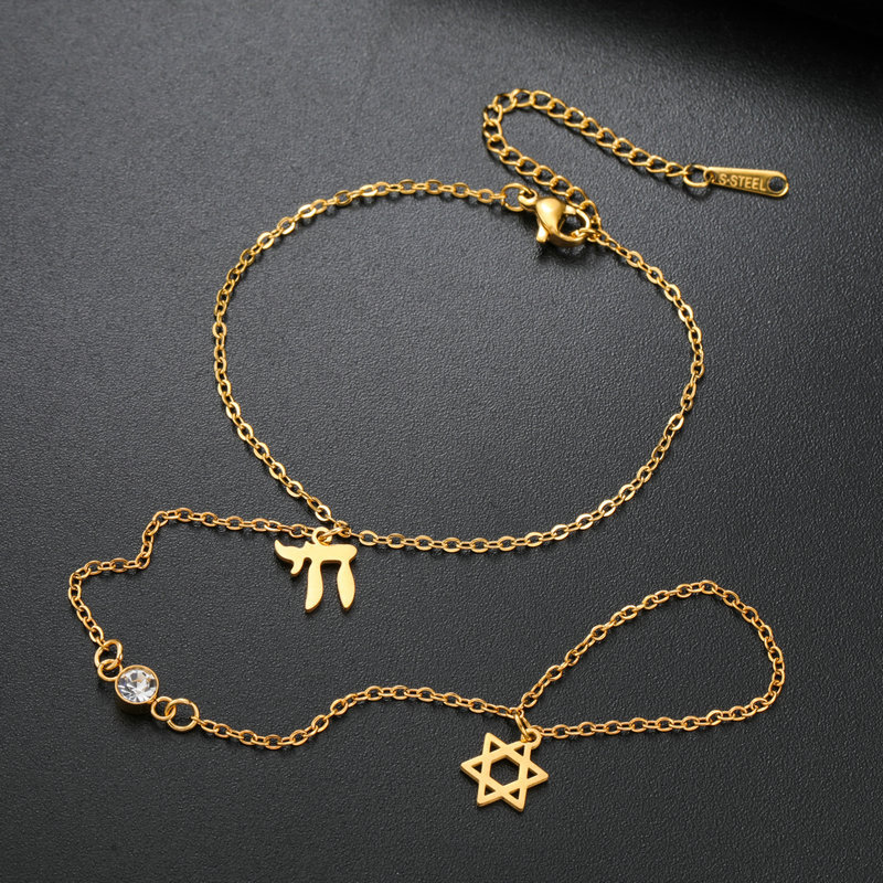 กำไลข้อมือรูปดาวหกแฉกของชาวยิว - Jewelry & Watches Sp Z Oo Ul Frezerów 3 บทวิจารณ์และราคา