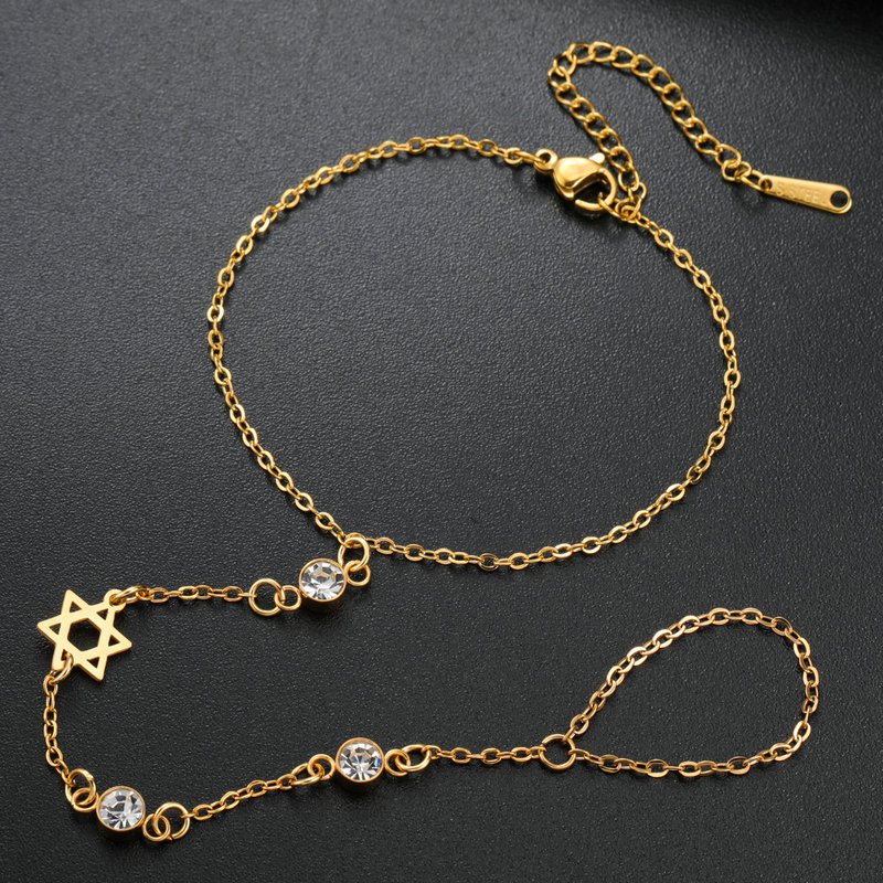 กำไลข้อมือรูปดาวหกแฉกของชาวยิว - Jewelry & Watches Sp Z Oo Ul Frezerów 3 บทวิจารณ์และราคา