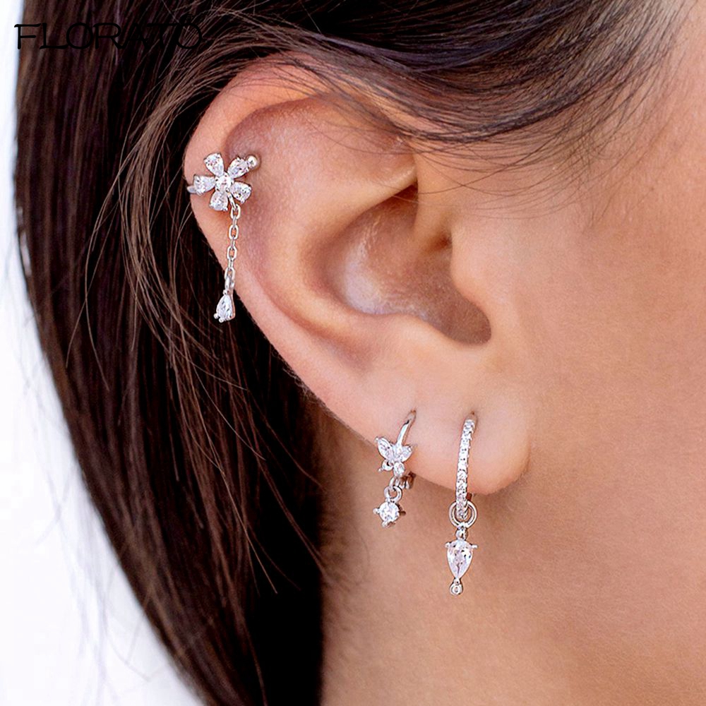 1ชิ้นต่างหูทอง18K ต่างหูแบบคลิ - Ear Cuff No Piercing บทวิจารณ์และราคา