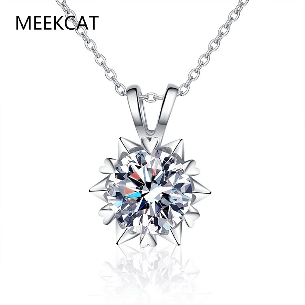 สร้อยคอโมอิสซาไนต์ทรงฮาโลสำหรั - Crystal Choker Necklace บทวิจารณ์และราคา