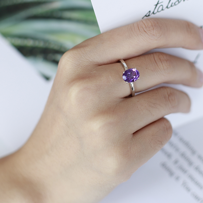 อัญมณีบัลเล่ต์ 2.79Ct ธรรมชาติ - Birthstone Ring Set บทวิจารณ์และราคา