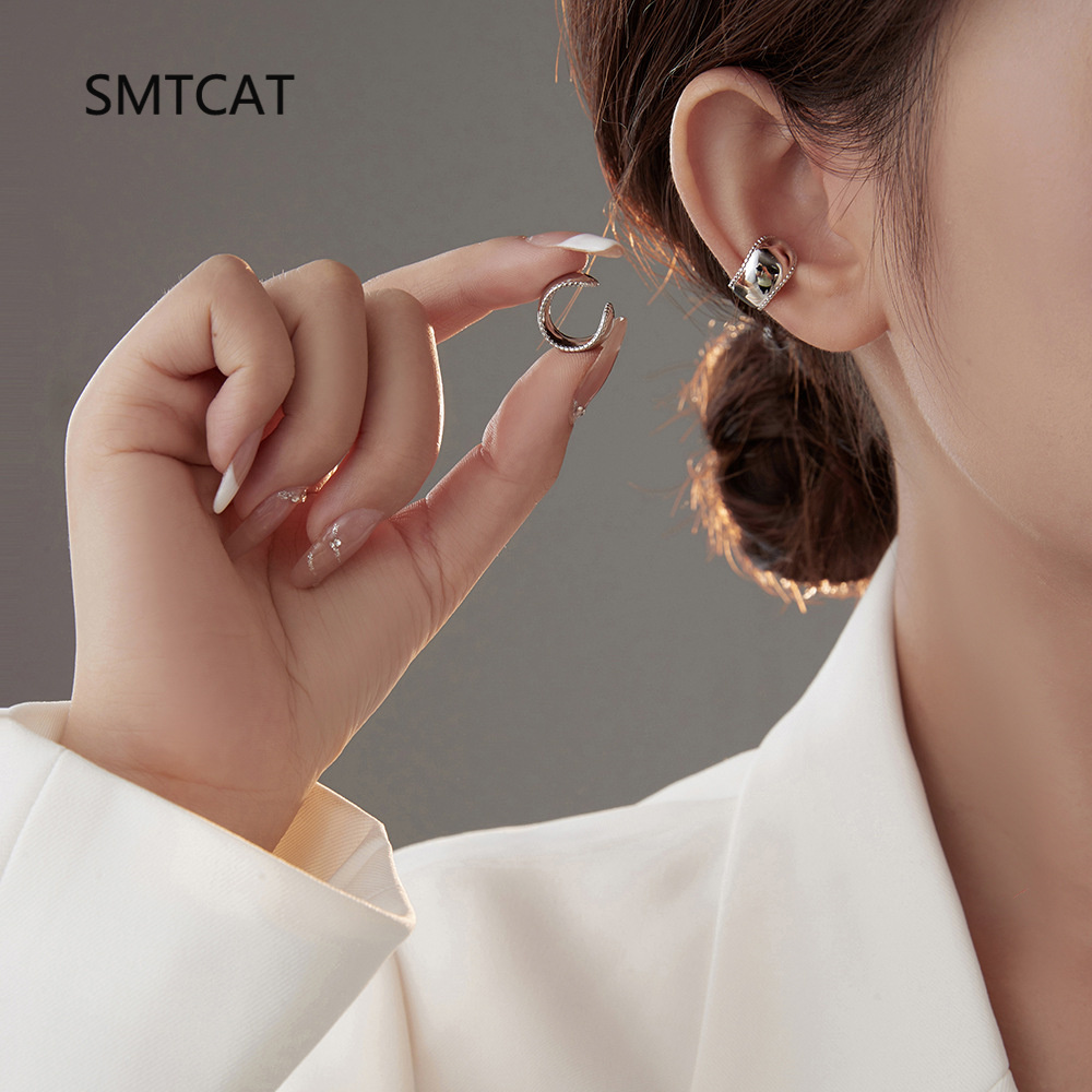 ต่างหูแบบหนีบเงินแท้ 925 ผิวเร - Ear Cuff No Piercing บทวิจารณ์และราคา