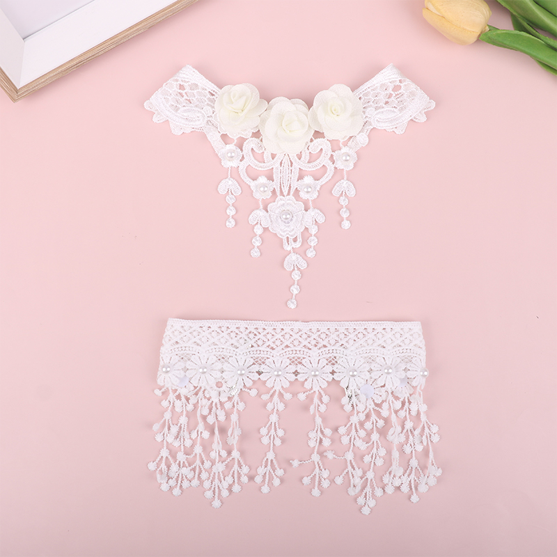 สร้อยคอวินเทจสไตล์โกธิคประดับล - Crystal Choker Necklace บทวิจารณ์และราคา