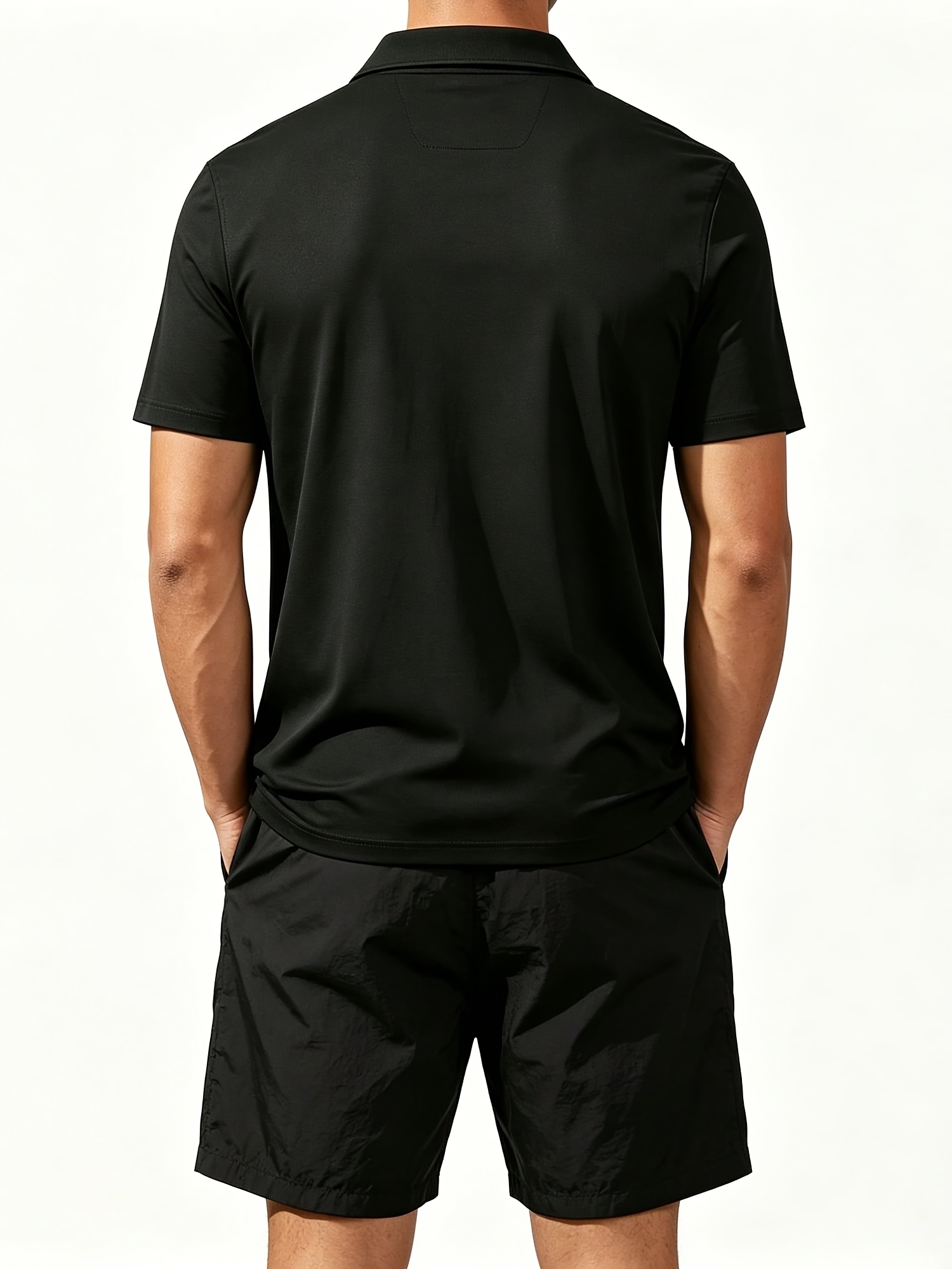 ชุดเสื้อโปโลและกางเกงขาสั้นชาย - Watches & Jewelry Tsukiu บทวิจารณ์และราคา