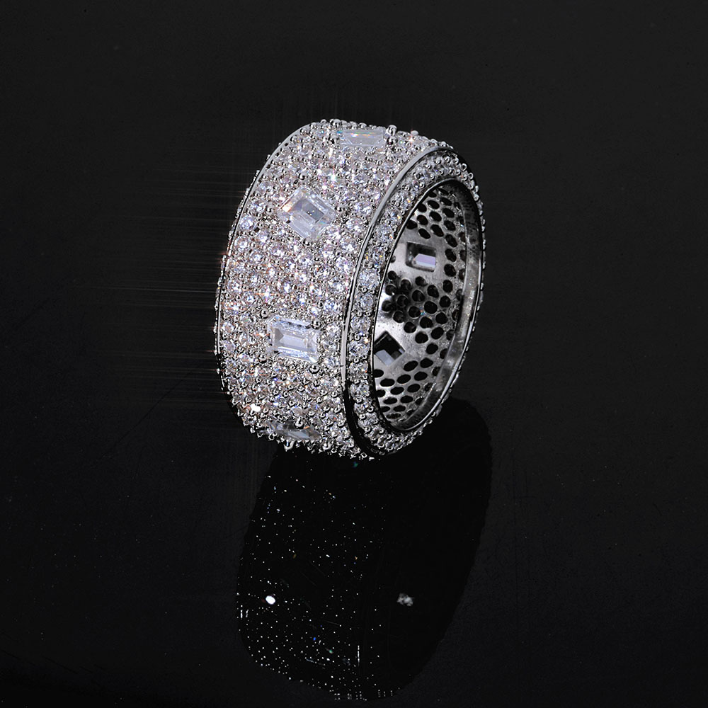 แหวนมอยส์ซาไนต์ 925 VVS เครื่อ - Moissanite Ring บทวิจารณ์และราคา