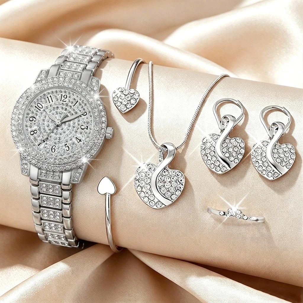 นาฬิกาข้อมือแฟชั่นผู้หญิงประดั - Jewelry Watch Making บทวิจารณ์และราคา