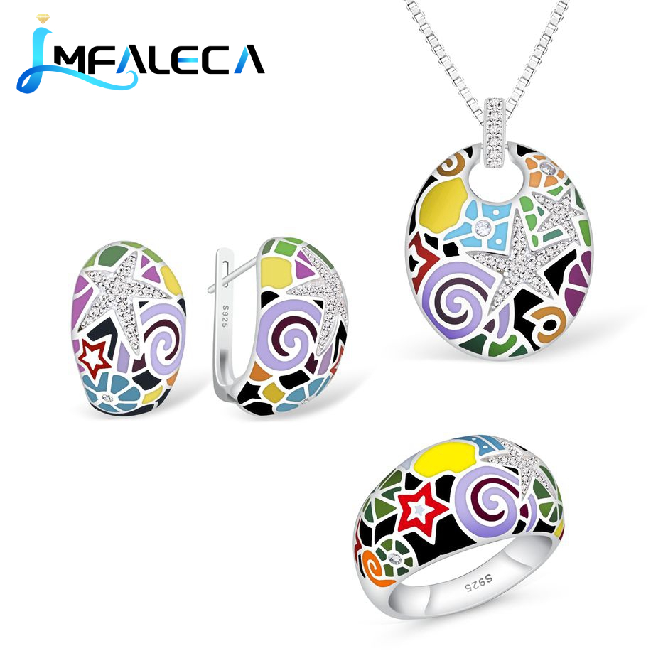 LMFALECAผู้หญิง925เงินสเตอร์ลิ - Birthstone Ring Set บทวิจารณ์และราคา