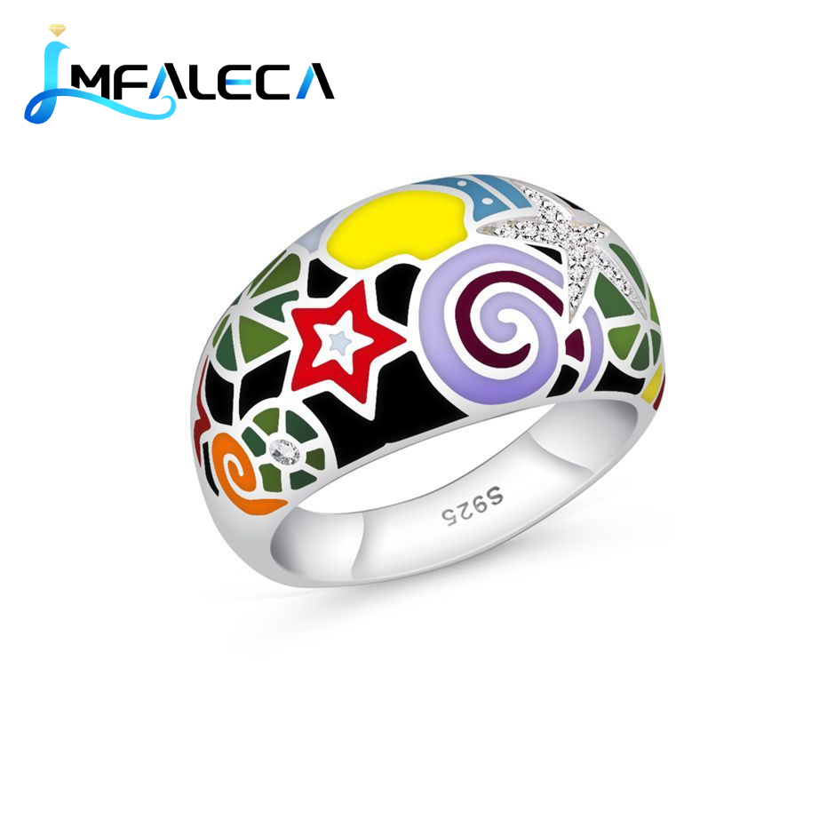 LMFALECAผู้หญิง925เงินสเตอร์ลิ - Birthstone Ring Set บทวิจารณ์และราคา
