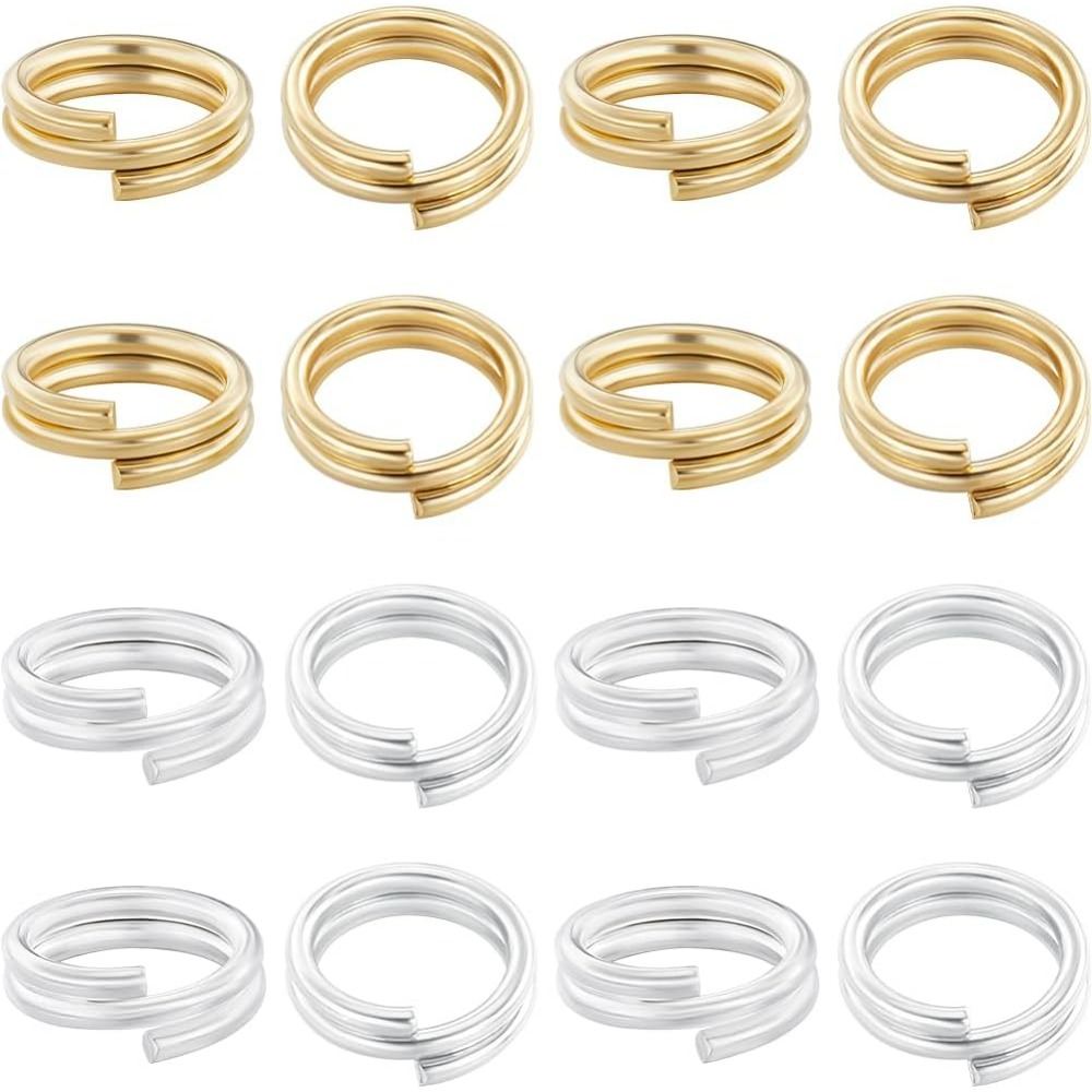 1 กล่อง 80 ชิ้นแหวนกระโดดแยก 2 - Sterling Silver Ring บทวิจารณ์และราคา