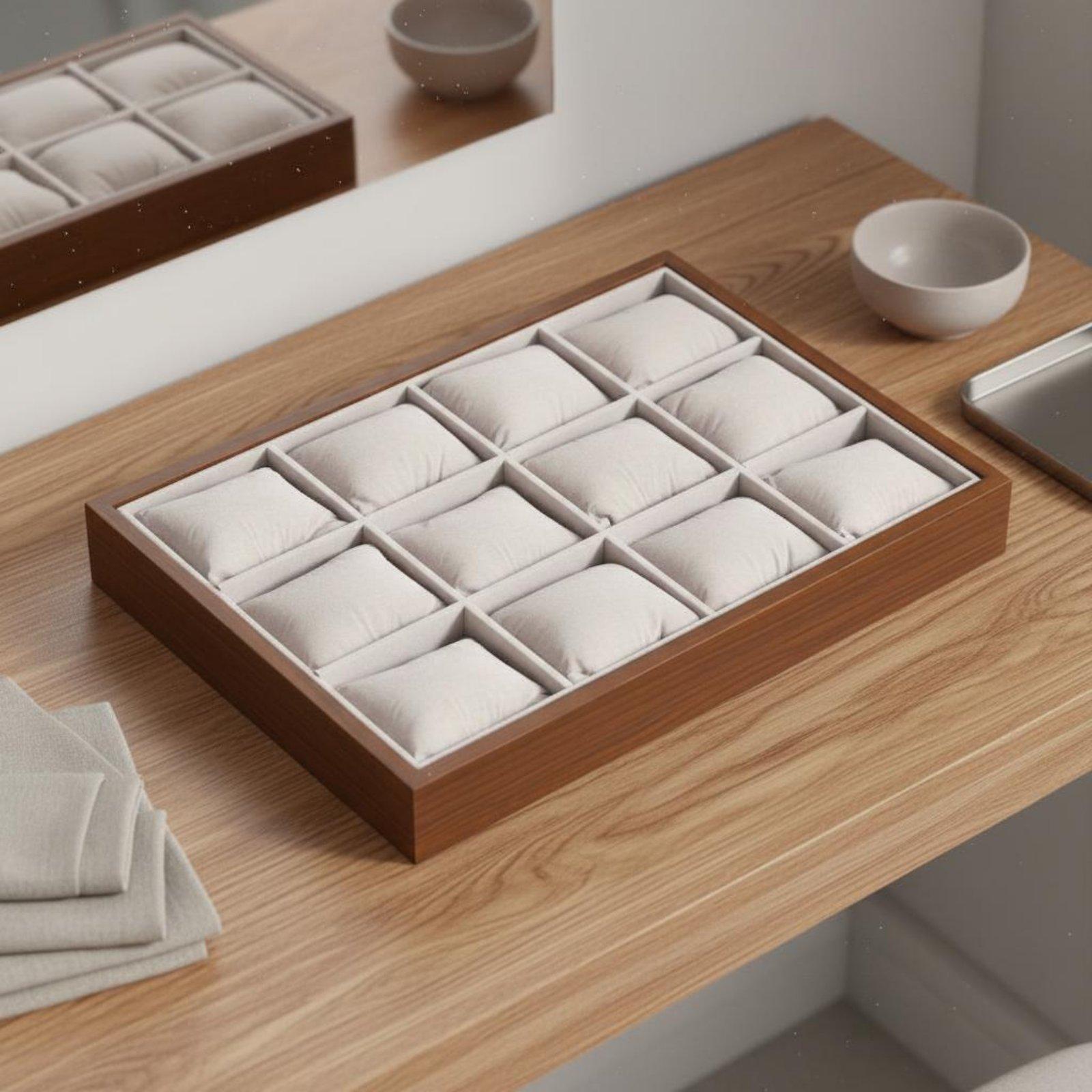 กล่องใส่นาฬิกาและเครื่องประดับ - Watch Display Box บทวิจารณ์และราคา