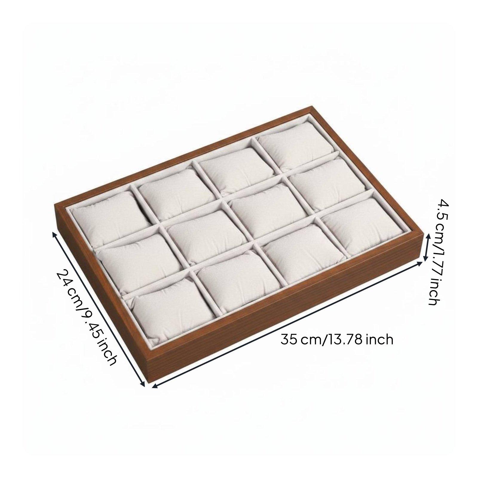 กล่องใส่นาฬิกาและเครื่องประดับ - Watch Display Box บทวิจารณ์และราคา