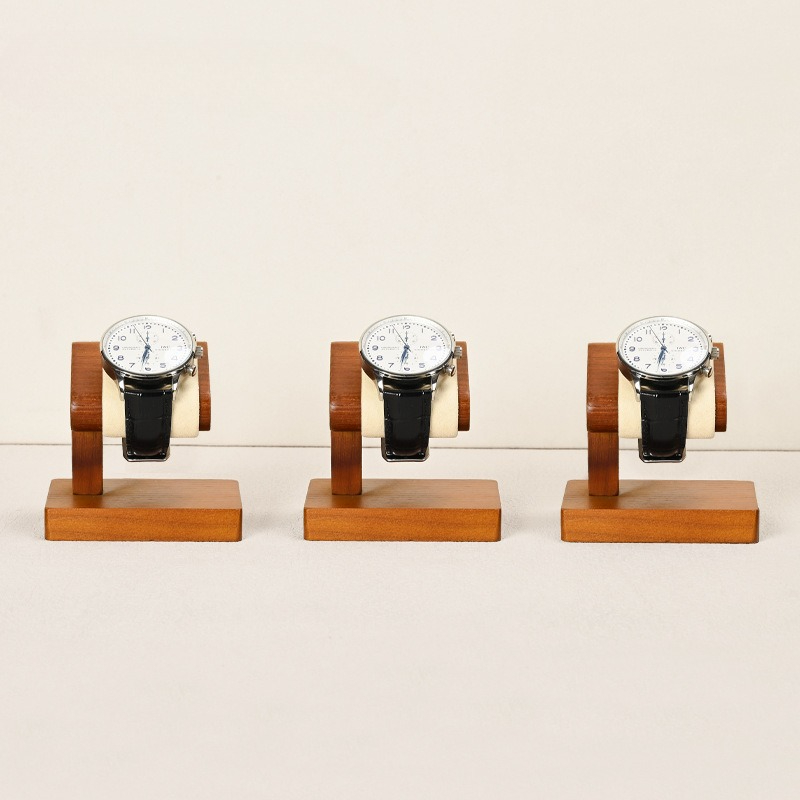 แท่นวางนาฬิกาไม้เนื้อแข็งระดับ - Jewelry And Watches Exhibition บทวิจารณ์และราคา