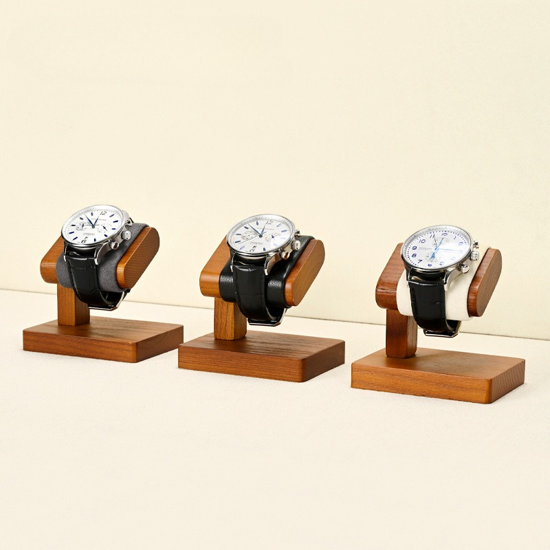 แท่นวางนาฬิกาไม้เนื้อแข็งระดับ - Jewelry And Watches Exhibition บทวิจารณ์และราคา
