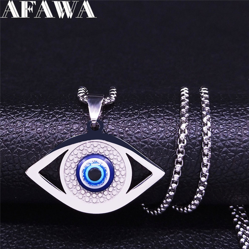 อิสลาม ฮัมซา สร้อยคอตาปีศาจสีฟ - Jewelry & Watches Sp Z Oo Ul Frezerów 3 บทวิจารณ์และราคา