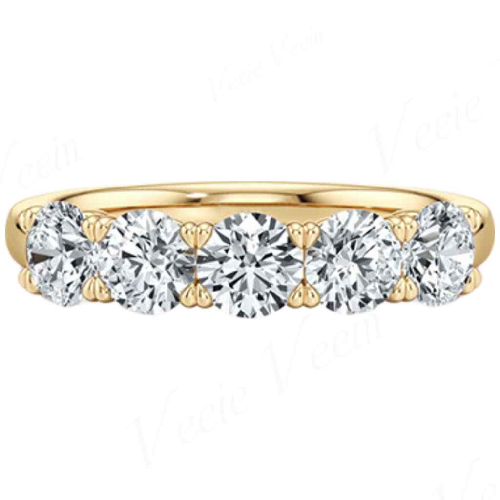 แหวนเพชรโมอิสซาไนต์ 30pt/50pt  - Sterling Silver Ring บทวิจารณ์และราคา